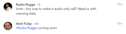 Google Duo head Amit Fulay confirms voice calls will be coming later