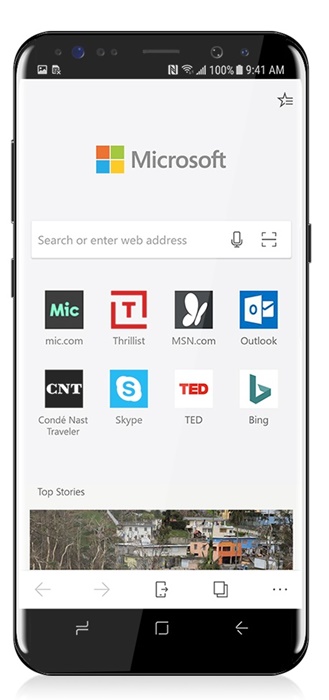 Microsoft S Edge Browser Comes To Android