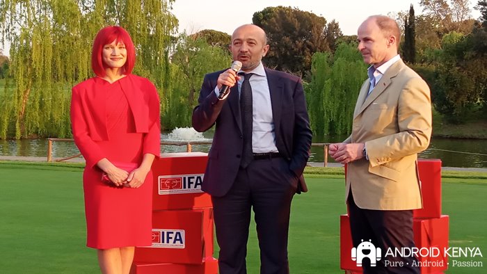 2018 IFA Global Press Conference gets underway in Italy