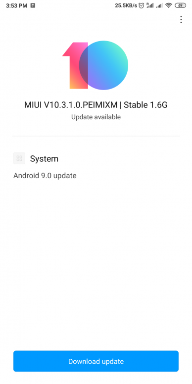 Android Pie for Redmi Note 5 AI