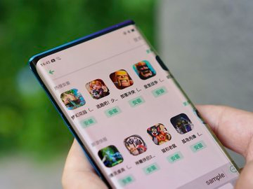 Oppo Waterfall Screen
