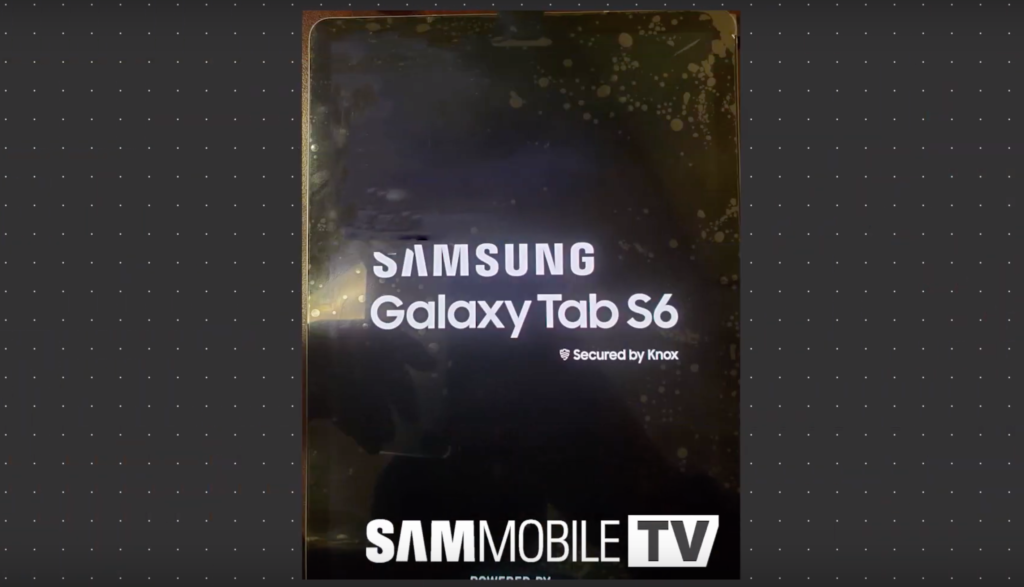 Samsung Galaxy Tab S6 leak-1