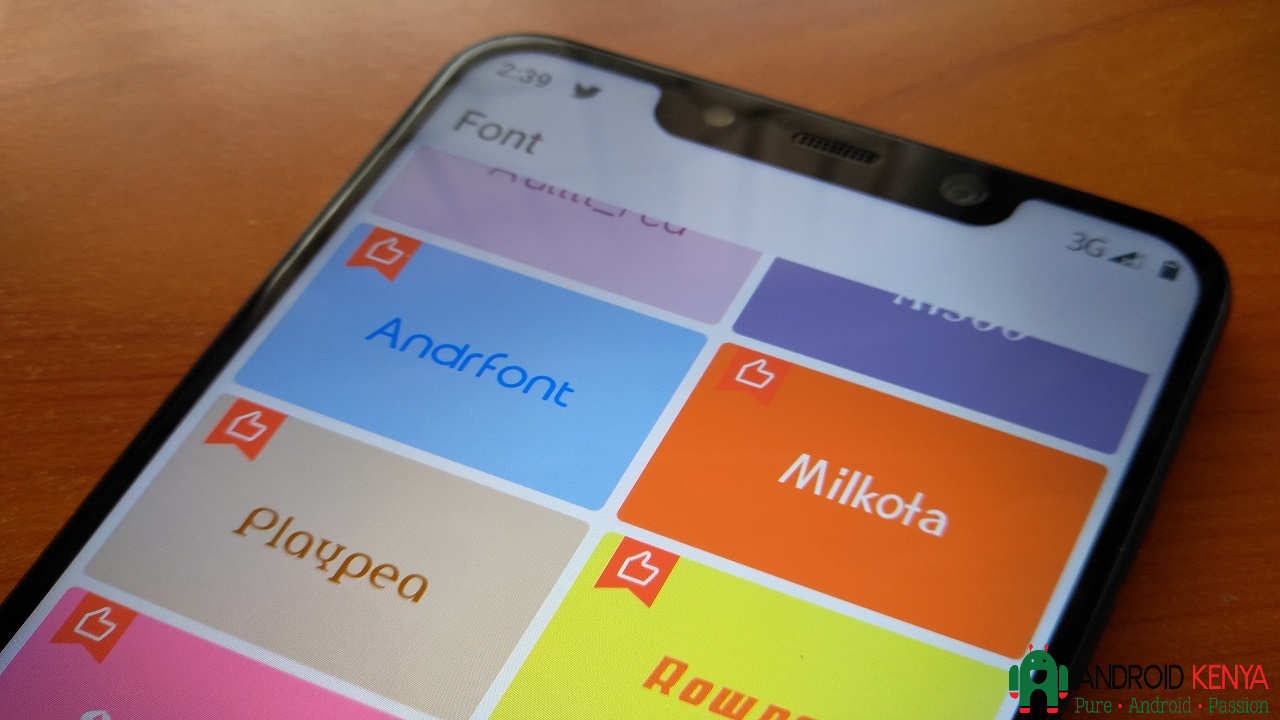 Did the recent update fully restore fonts on your Tecno phone?
