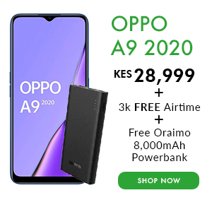 Oppo A9 2020 Safaricom deal