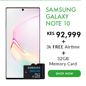 Samsung Galaxy Note 10 safaricom deal