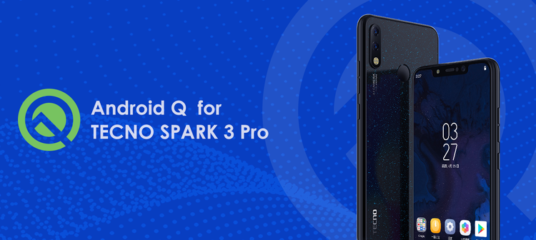 Tecno Spark 3 Pro Android 10 update