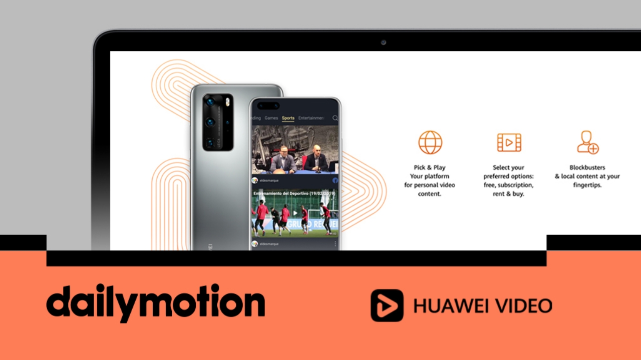 In the wake of crippling Trump ban, Huawei goes with Dailymotion for video
