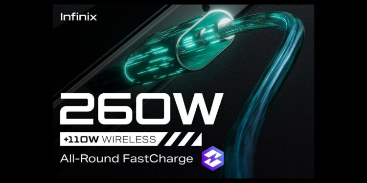 Forget 240W fast charging, Infinix’s new 260W “All-Round FastCharge” beats them all