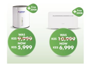 Safaricom slashes prices of its 4G Wi-Fi routers by 40%