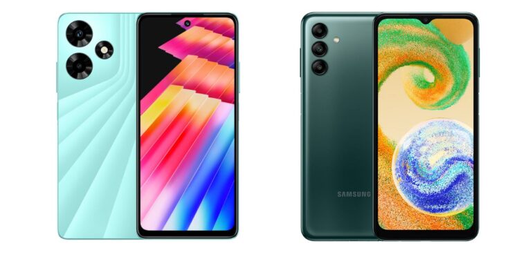 Infinix Hot 30 Play vs Samsung Galaxy A04s