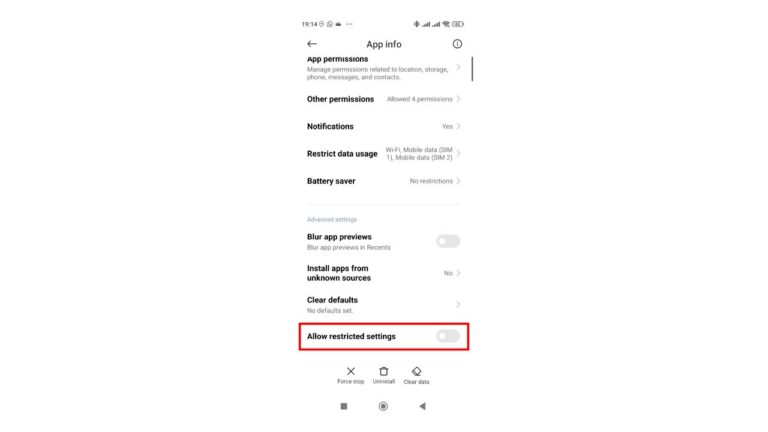 Xiaomi_restricted_settings - Android Kenya