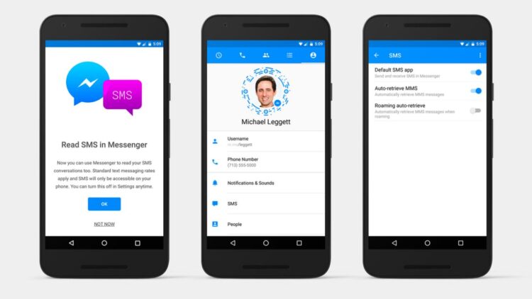 SMS messages being dropped from Facebook Messenger in September