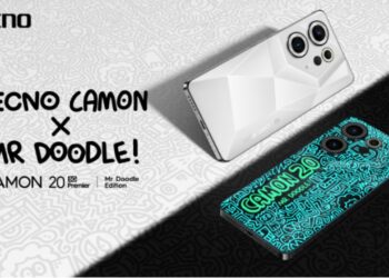 Tecno’s funky doodle design Camon 20 series smartphones come to Kenya