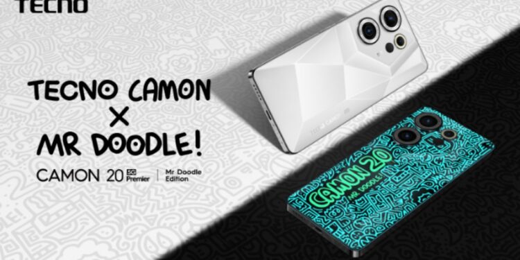 Tecno’s funky doodle design Camon 20 series smartphones come to Kenya