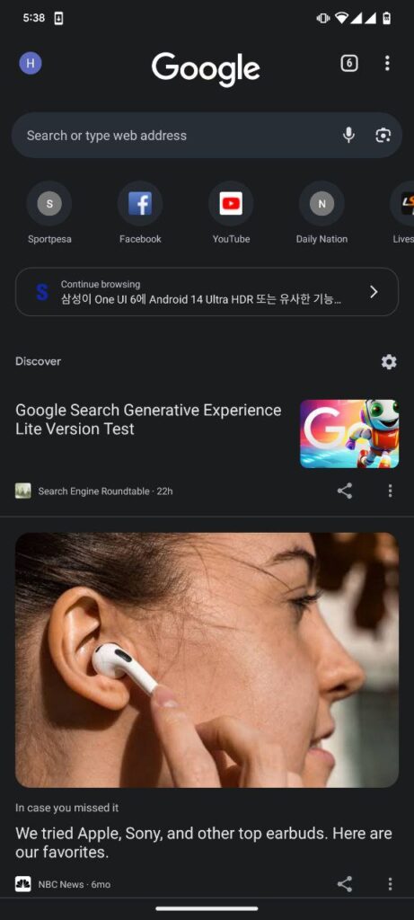 Google-Chrome-surface-polish-on-Android-before