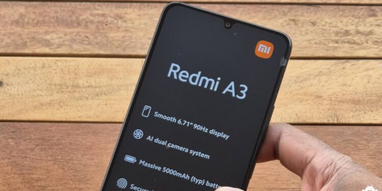 Xiaomi Redmi A3: Impressions
