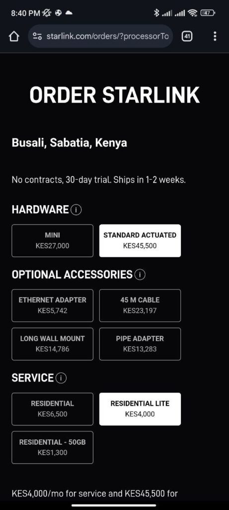 Starlink-Standard-actuated-accessories