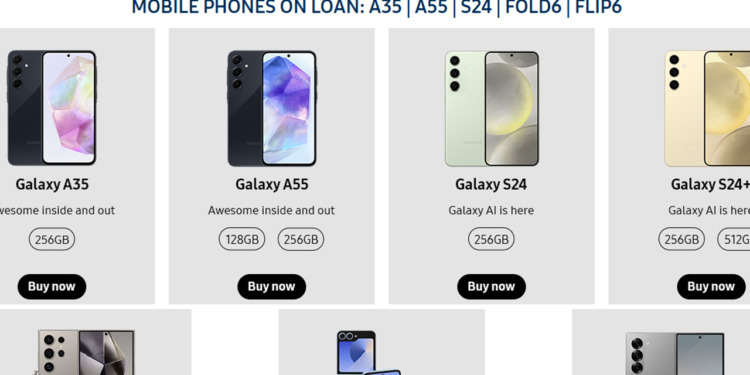 Samsung-Kenya-phones-on-loan
