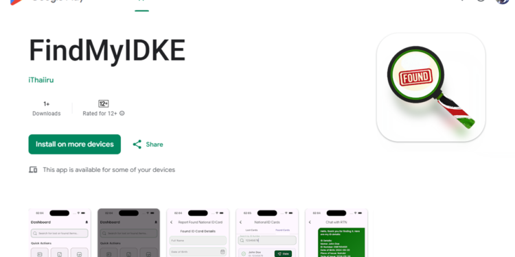 FindMyIDKe-app